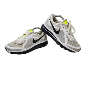 Nike Woman’s Air Max White Black Pure Platinum Volt Running Shoes Sz 8.5 621078‎